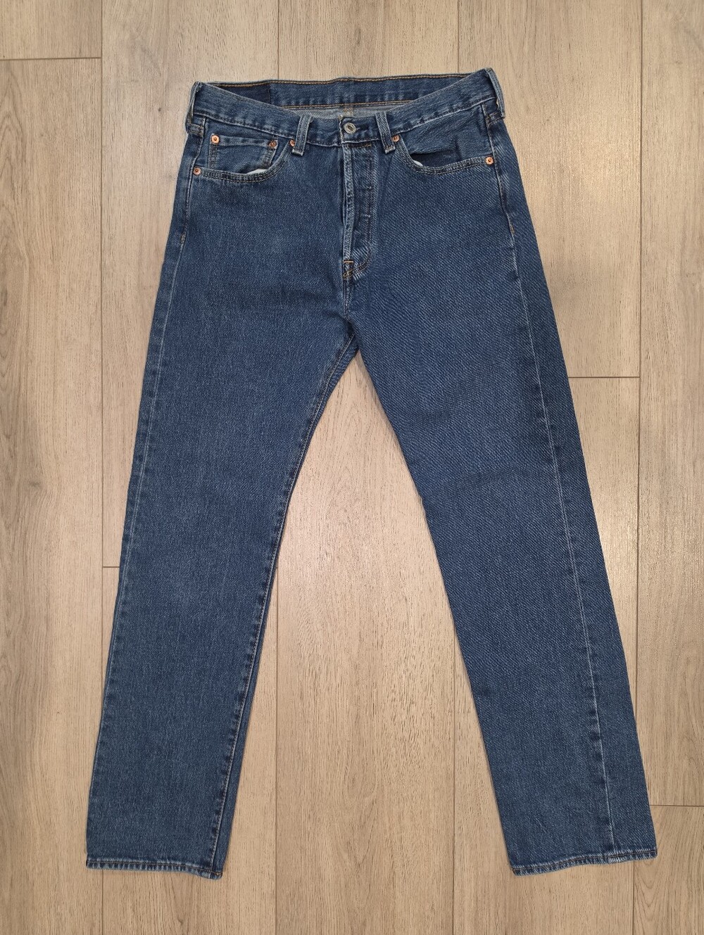 Levi's 501 Original Fit Jeans W31 L32 Vintage Boyfriend Straight Leg Unisex